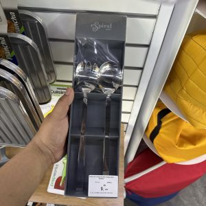 JUEGO DE 2 PIEZAS PARA ENSALADAS ESPIRAL