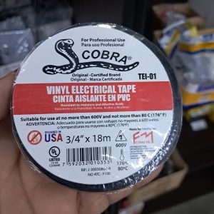 TEIPE ELECTRICO TEI-01 COBRA NEGRO