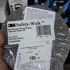 CINTA ANTIRRESBALANTE SAFETY WALK 610 2''X18MTS (REMATE)