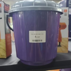 TOBO HIELERA C/ASA Y TAPA