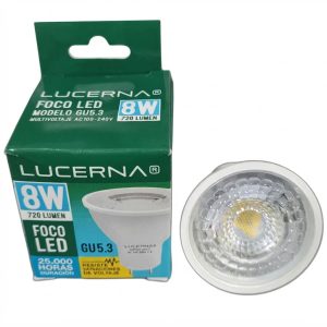 GU5.3 SPOT LED 8W MULTIVOLTAJE 6K