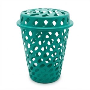 CESTA DE ROPA 60LT MULTICOLOR 209003 GOLD PLASTIC