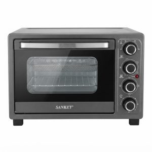 HORNO ELECTRICO SANKEY C/FREIDORA DE AIRE 58L 5EN1 1600W GRIS OSCURO