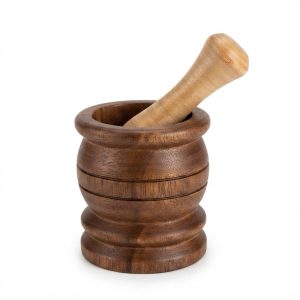 MORTERO DE MADERA 10X9CM