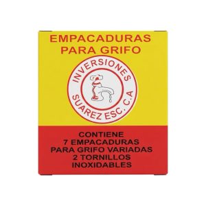 EMPACADURA KIT P/GRIFERIA 7 PZAS 0016